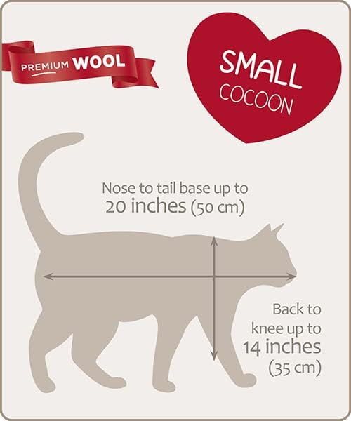 dimensions of the cocoon for a small cat