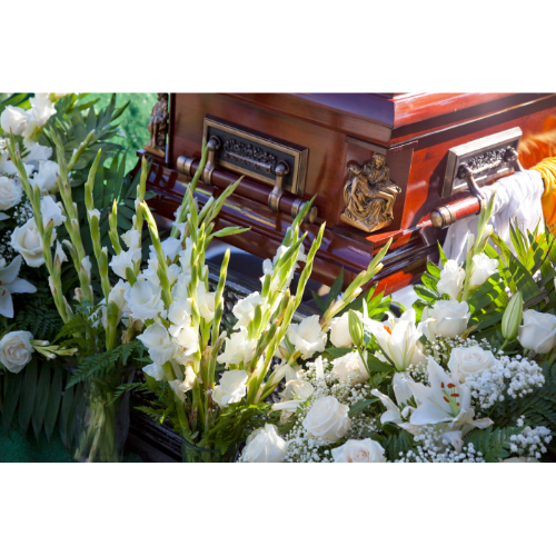 Casket, Flowers